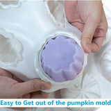 Halloween Silicone Chocolate Cake Mold Pumpkin Mold Baking DIY Handmade Soap - Rear View