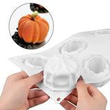 Halloween Silicone Chocolate Cake Mold Pumpkin Mold Baking DIY Handmade Soap - Extra Image