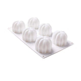Halloween Silicone Chocolate Cake Mold Pumpkin Mold Baking DIY Handmade Soap - Front View