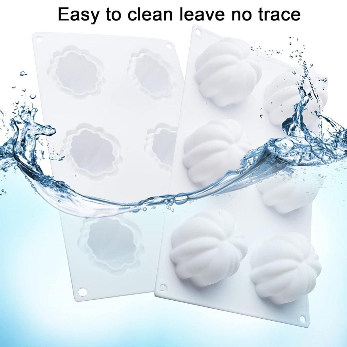 Halloween Silicone Chocolate Cake Mold Pumpkin Mold Baking DIY Handmade Soap