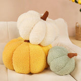 Soft Plush Pumpkin Pillow Cushion Sofa Living Room Bay Window Decor Indoor Toy - Red