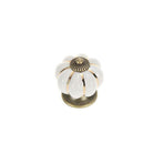 Pumpkin Ceramic Vintage Door Knobs Cabinet Drawer Cupboard Kitchen Pull Handle