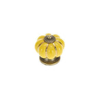 Pumpkin Ceramic Vintage Door Knobs Cabinet Drawer Cupboard Kitchen Pull Handle