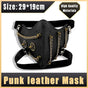 Punk Style Chain Mask Gothic Party Face Cover Cosplay Accessory for Men Women