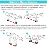 Push Up Bar Stand S Shape Home Workout Arm Chest Trainer Indoor Fitness Tool - Extra Image