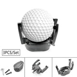 U Golf Ball Pick Up Tool Retriever Putt Retriever Back Saver For Putter Grip - Rear View
