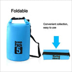 Yellow Waterproof Bag Dry Sack Fishing Camping Canoeing Outdoor 2/5/10/15/20/30 L - 20L
