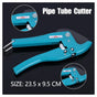 Heavy Duty PVC Pipe Cutter Ratchet Tube Cutter 42mm for Plastic Conduits