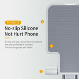 Foldable Adjustable Universal Desk Stand Holder For Mobile Phone Tablet Portable - White