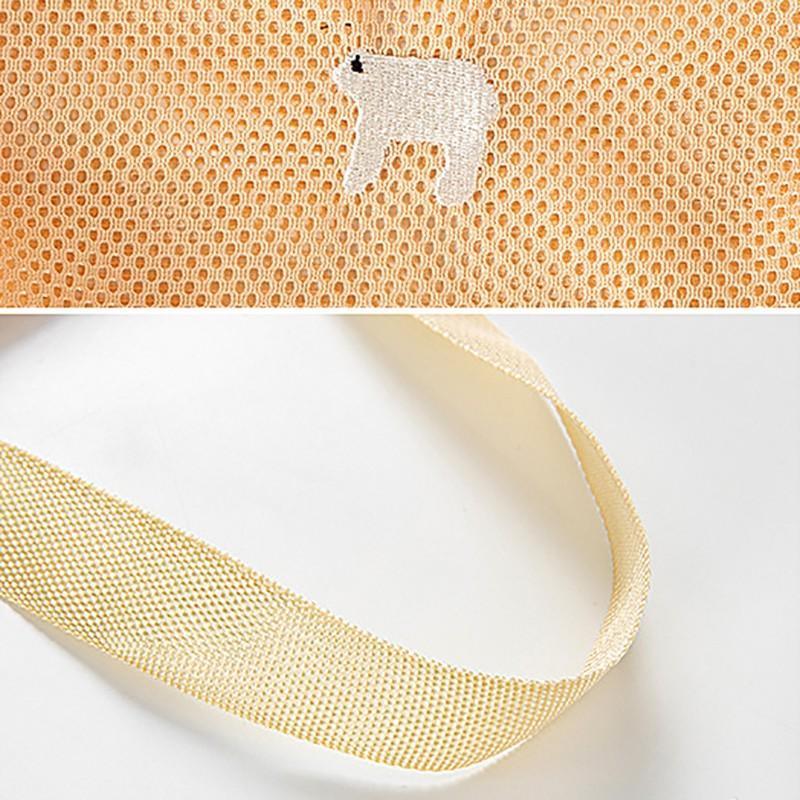 Vegetable Onion Potato Hanging Bag Kitchen Garlic Ginger Mesh Storage Bag - Dark Blue