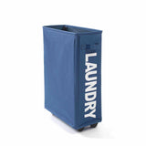 Large Foldable Laundry Washing Clothes Storage Bag Hamper Basket Bin Organiser - Purple - Extra Image