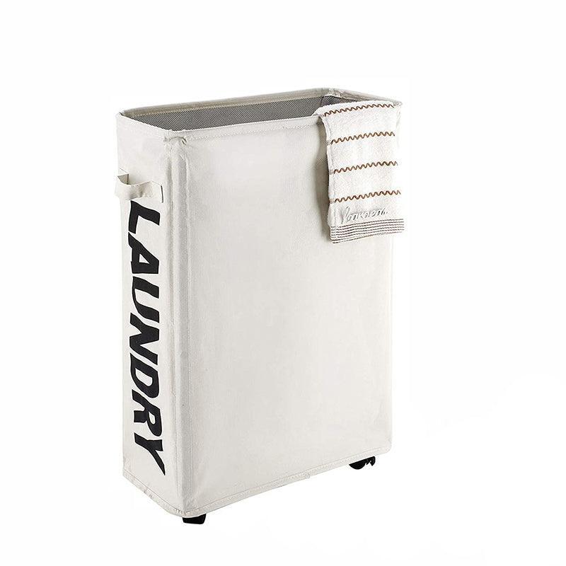 Large Foldable Laundry Washing Clothes Storage Bag Hamper Basket Bin Organiser - Red