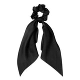 Chiffon Ponytail Scarf Bow Elastic Hair Rope Tie Scrunchies Ribbon Hair Bands - 1 - Extra Image