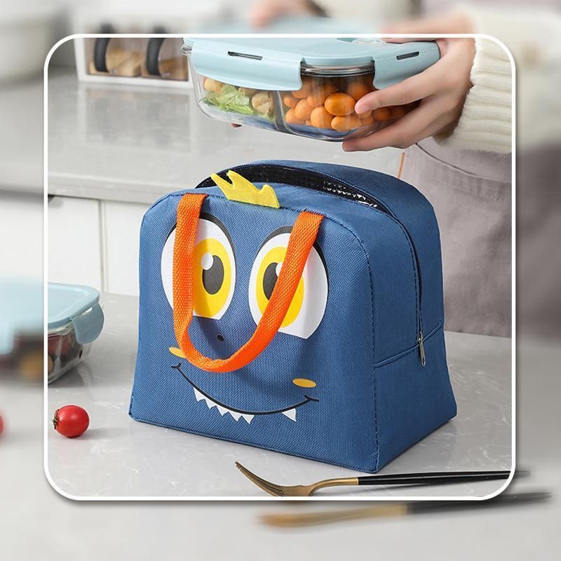 Oxford Portable Insulated Thermal Cooler Lunch Box Carry Picnic Case Storage Bag - Navy