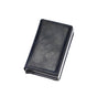 RFID Blocking Leather Card Wallet with Money Clip for Men Credit Holder - Dark Blue