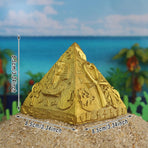 Pyramid Sandbox Sand Accessories Mausoleum Building Model for Creative Play