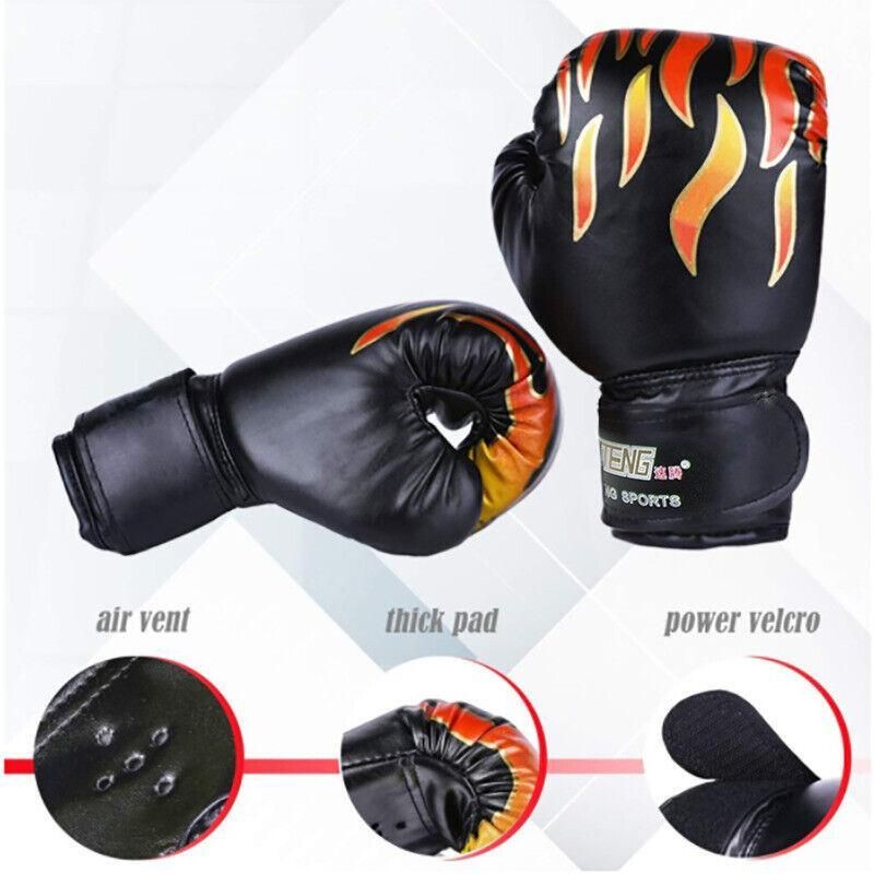 Boxing Sparring Training Gloves MMA Kickboxing Punching Gloves for Practice Sessions - Silver
