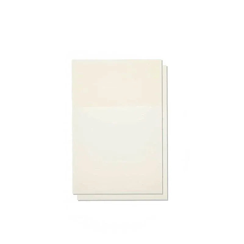 50 Sheets Clear Sticky Notes Pad Waterproof Self-Adhesive Memo Message Note Au - 50 Sheets
