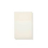 50 Sheets Clear Sticky Notes Pad Waterproof Self-Adhesive Memo Message Note Au - 50 Sheets - Front View