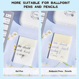 50 Sheets Clear Sticky Notes Pad Waterproof Self-Adhesive Memo Message Note Au - 50 Sheets - 45-Degree Angle