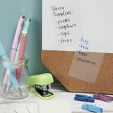 50 Sheets Clear Sticky Notes Pad Waterproof Self-Adhesive Memo Message Note Au - 50 Sheets - Extra Image