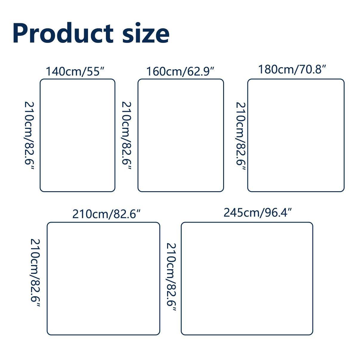 Luxury Hotel Quilt Core – Soft Microfiber Down Alternative Comforter for All Seasons - 140x210cm-Cotton