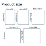 Luxury Hotel Quilt Core – Soft Microfiber Down Alternative Comforter for All Seasons - 140x210cm-Cotton - Side View