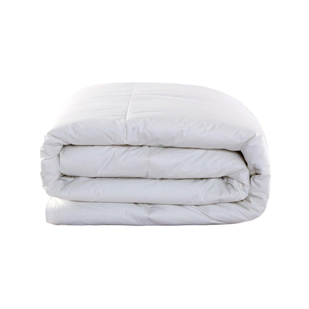 Luxury Hotel Quilt Core – Soft Microfiber Down Alternative Comforter for All Seasons - 140x210cm-Brushed