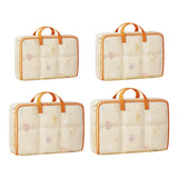 4pcs Large Capacity Quilt Storage Bags for Clothes Luggage Moving Organising Bag - Front View