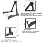 Folding Guitar Stand Pedestal Bracket Guitar Stand Floor Stand Portable Stand