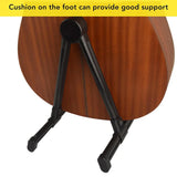 Folding Guitar Stand Pedestal Bracket Guitar Stand Floor Stand Portable Stand - Rear View