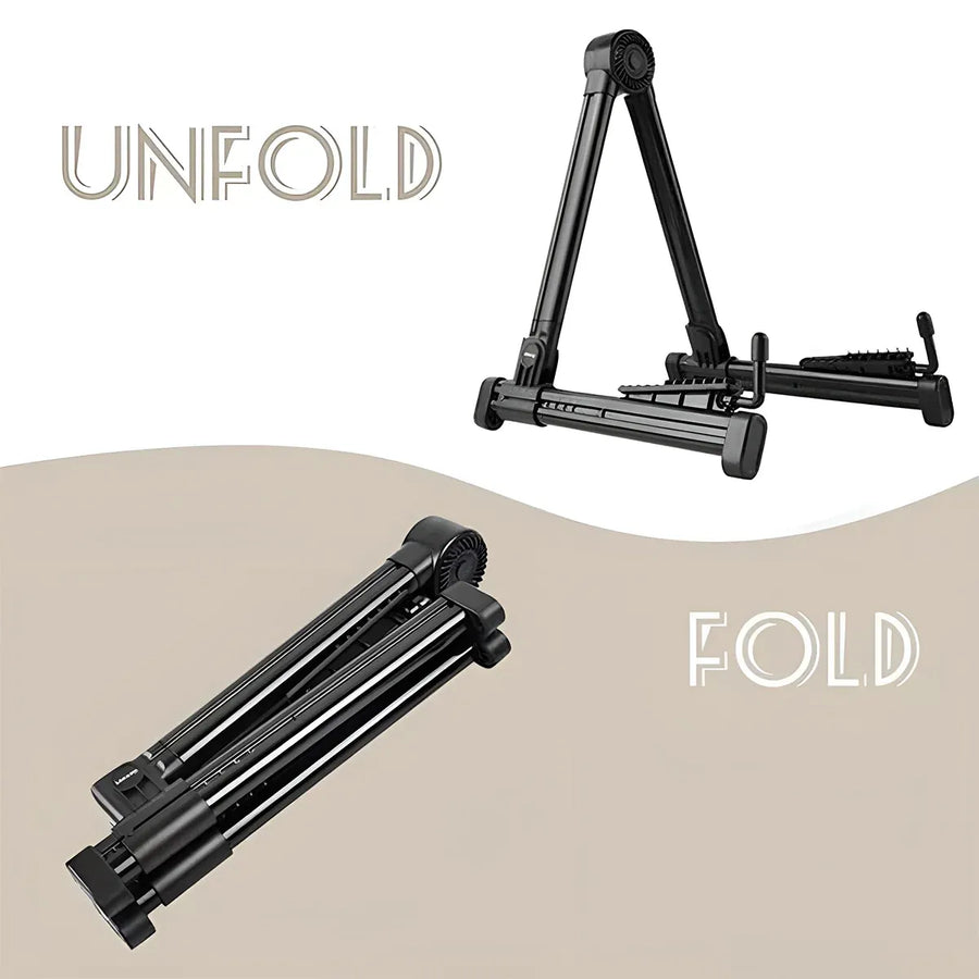 Folding Guitar Stand Pedestal Bracket Guitar Stand Floor Stand Portable Stand