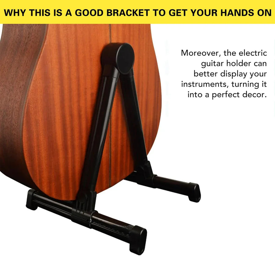 Folding Guitar Stand Pedestal Bracket Guitar Stand Floor Stand Portable Stand