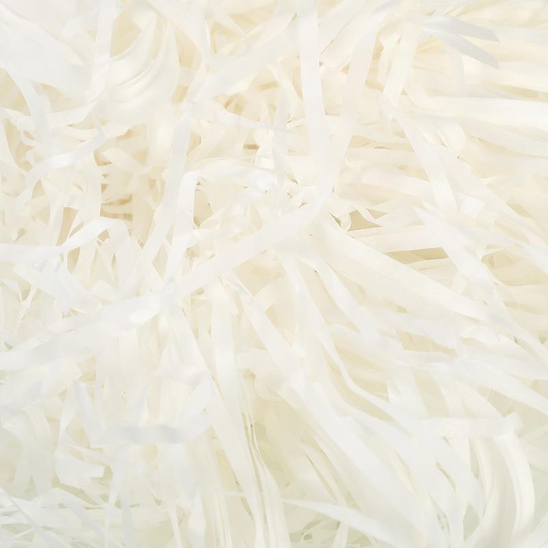 500g Colorful Raffia Paper Shreds Gift Box Filler Decorative Packaging - 5Packs-Army-Green