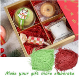 500g Colorful Raffia Paper Shreds Gift Box Filler Decorative Packaging - 5Packs-Beige - Extra Image