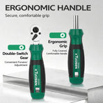 40 in 1 Ratchet Wrench and Screwdriver Kit For Mechanic DIY Car Repair Tool Set