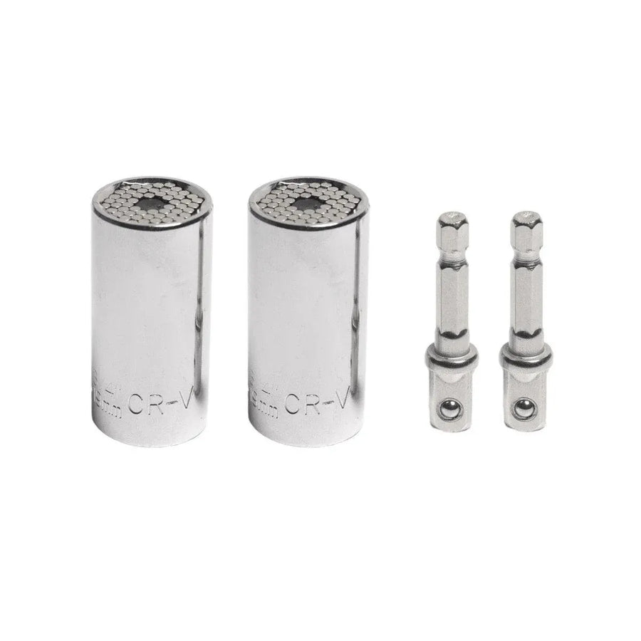 2PACK Universal Socket Grip Multi-Function Ratchet Wrench Power Drill Tool Gift