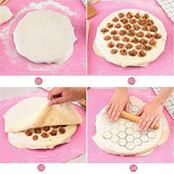 Aluminium Alloy Dumpling Mould Maker 37 Hole Ravioli Pierogi Wrapper Tool 25cm