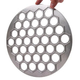 Aluminium Alloy Dumpling Mould Maker 37 Hole Ravioli Pierogi Wrapper Tool 25cm - Extra Image