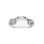Strong Grip Eyewear Clip Holder Brooch for Glasses and Sunglasses - Silver