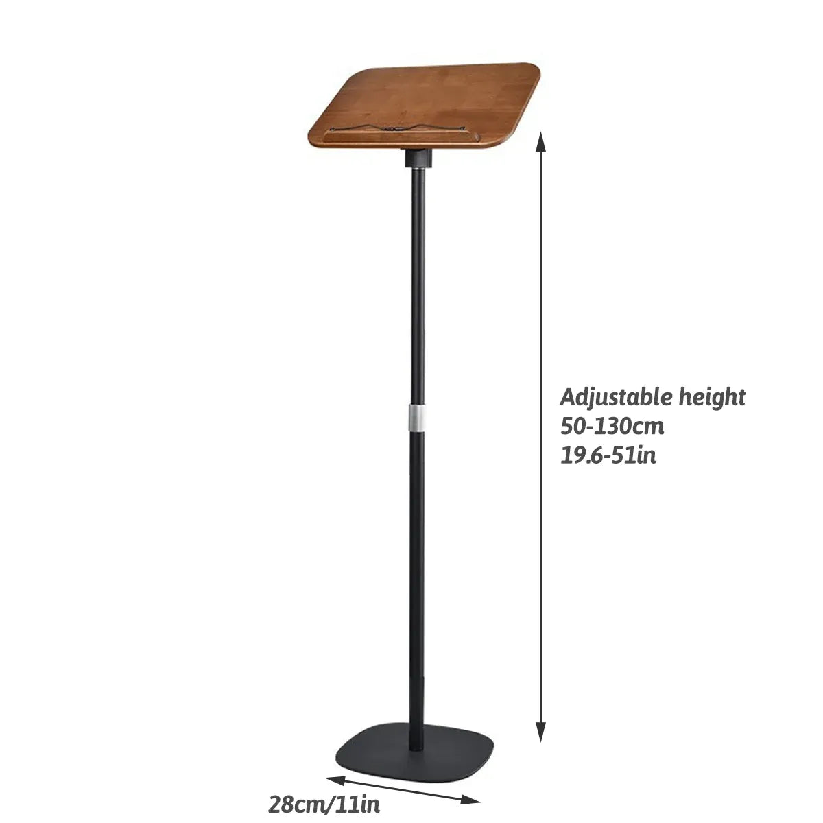 Floor Standing Reading Stand Adjustable Angle Height Sturdy