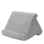 Tablet Pillow Stands For iPad Book Reader Holder Rest Laps Reading Cushion - Grey