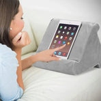 Tablet Pillow Stands For iPad Book Reader Holder Rest Laps Reading Cushion - Dark Red