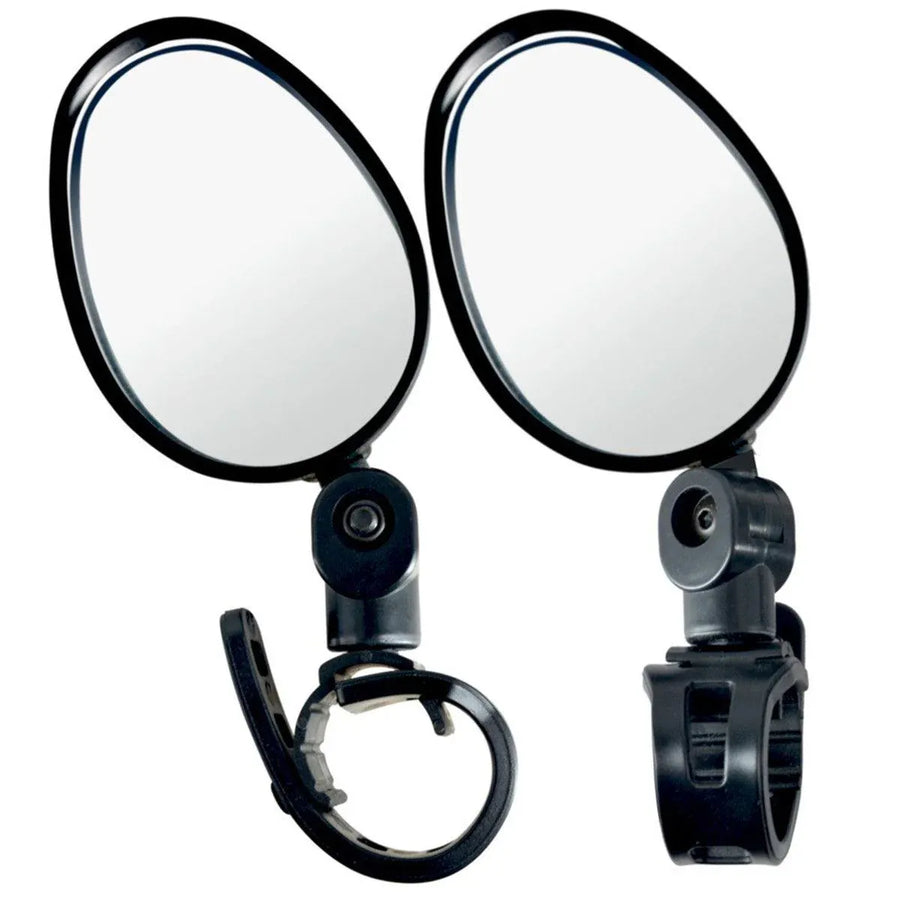 2pcs Bike Rear View Mirrors Adjustable Mountain Bike Handlebar Mirrors Cycling