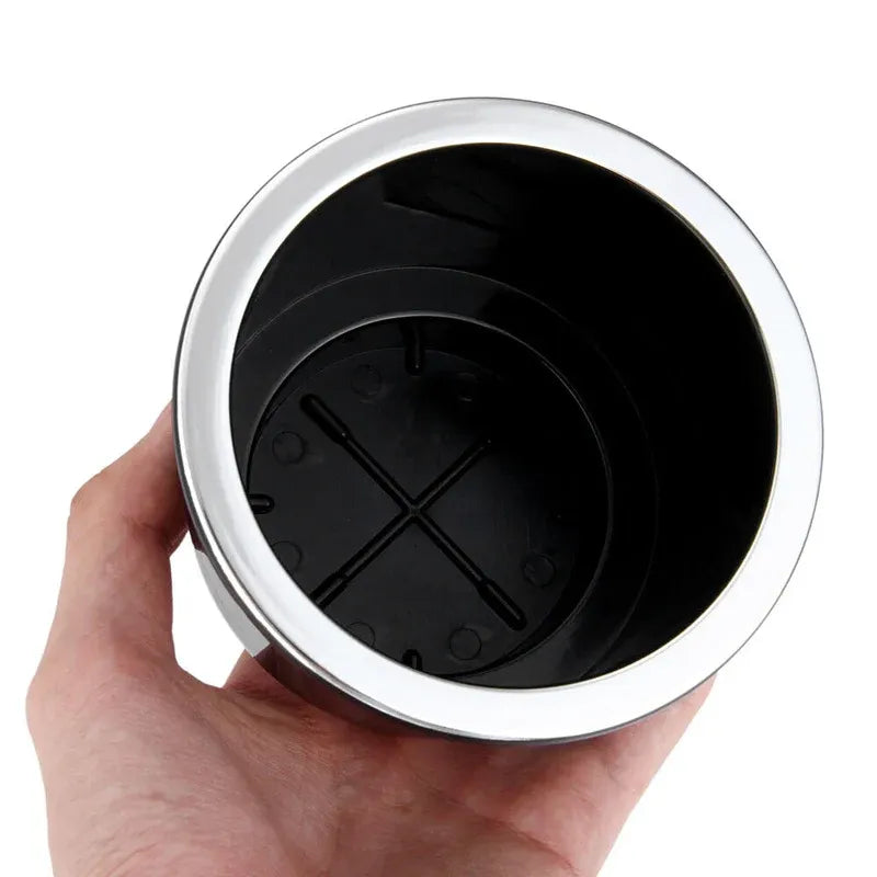 4PCS Plastic Recessed Cup Drink Holders Black Drop In Style for Car Boat Marine RV