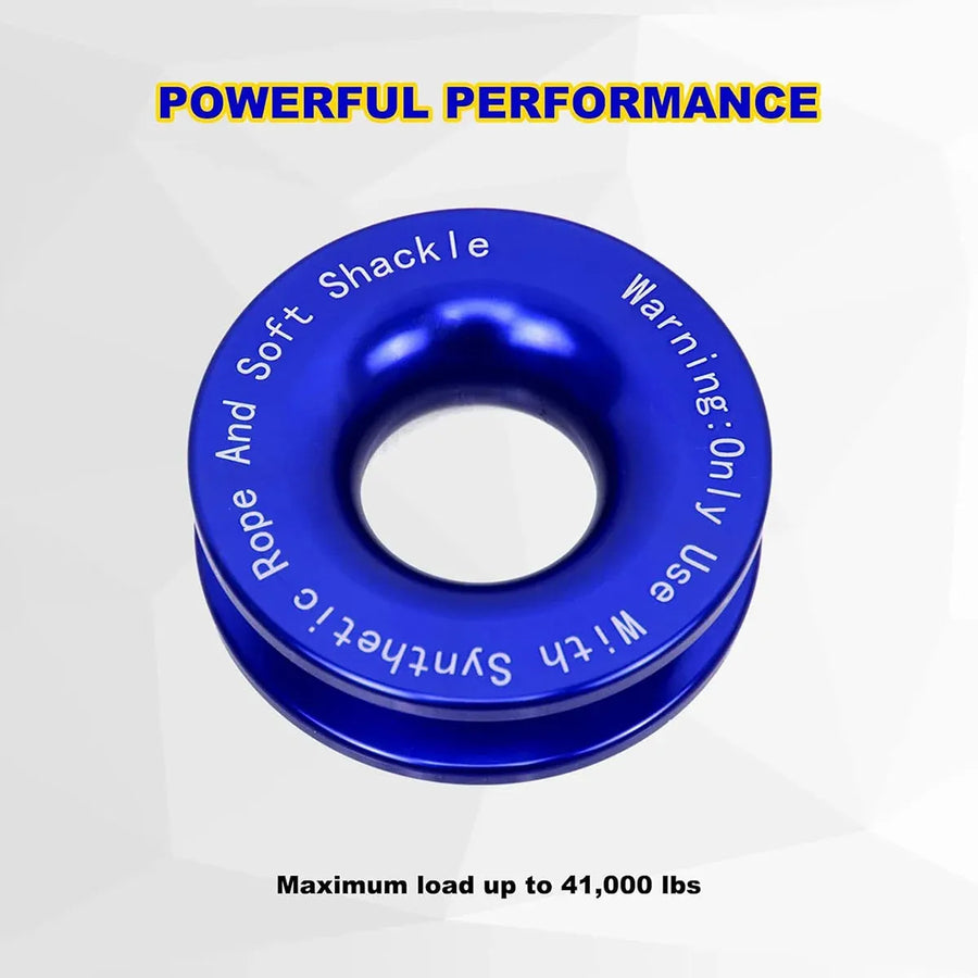 Tow Hook Ring Universal Steel Car Towing Rope Hook Front Rear Bumper Tow Kit