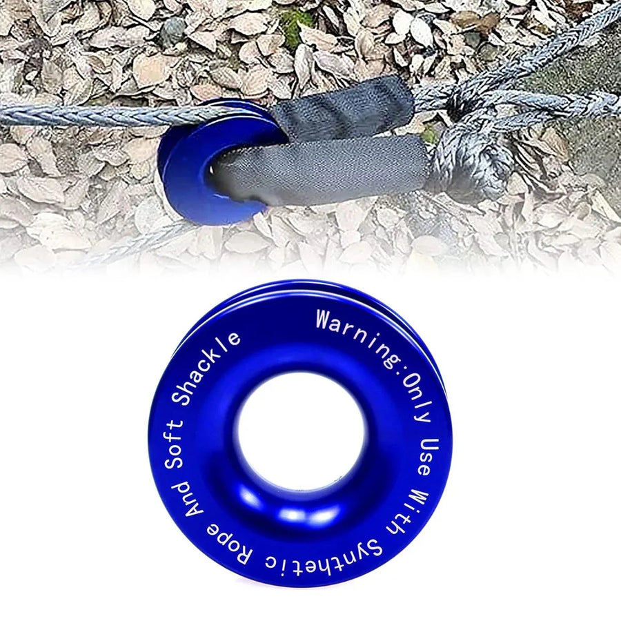 Tow Hook Ring Universal Steel Car Towing Rope Hook Front Rear Bumper Tow Kit