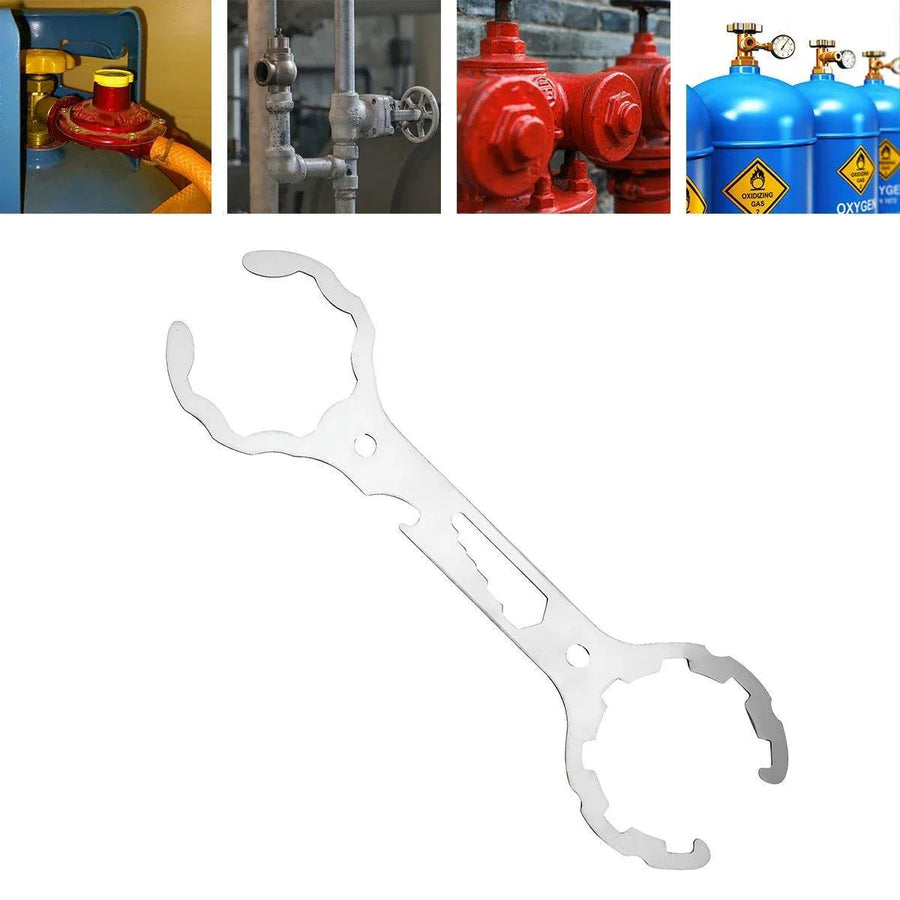 Multi Function Wrench Valve Removal Tool Adjustable Spanner Universal Wrench Set