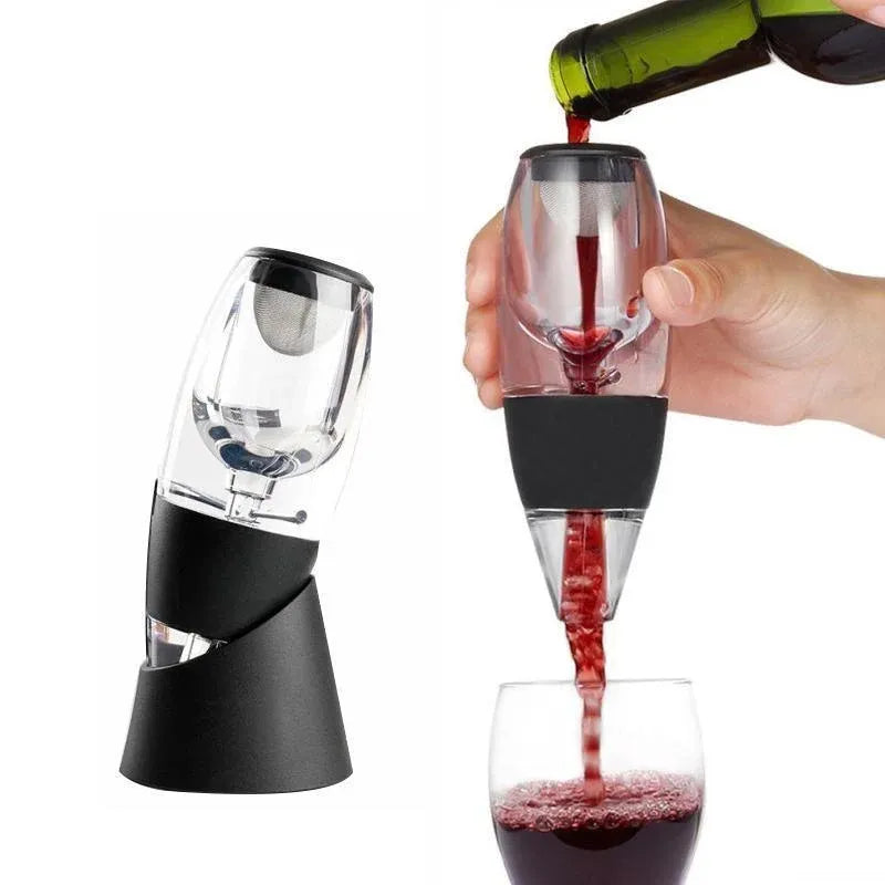 New Magic Decanter Essential Red Wine Aerator Sediment Filter
