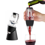 New Magic Decanter Essential Red Wine Aerator Sediment Filter - Side View
